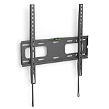 Flashstar TV Wandhalterung FIX für Fernseher von 37-65 Zoll (94cm bis 165cm Bildschirmdiagonale), inkl. Fischer Dübel, VESA bis 400x400, Wandabstand von nur 2,6 cm, max. 40 kg, schw