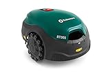 ROBOMOW RT300 Robotermäher/Rasenroboter für Flächen bis 300 qm | 4,3 Ah; 18cm Schnittbreite; einfache Installation, selbstreinigend und inkl. schwimmendem Mähdeck, Mulchreinig