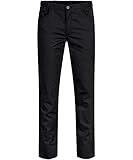 GREIFF Herren Hose Five Pocket| Regular Fit | Cuisine Basic | Style 5321 | Schwarz | Gr: 50