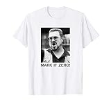The Big Lebowski Walter Mark It Zero Black And White Poster T-S