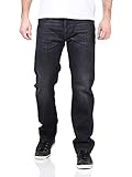Diesel - Regular Fit Jeans - Waykee 0R84A, R8AM7, Größe:W33, Modell & Farbe:Vintage Schwarz R8AM7, Schrittlänge:L32