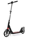 MOTORAUX 200MM Wheel Scooter, Klappbarer City-Roller Höhenverstellbar für Erw