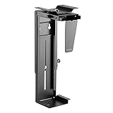 LogiLink Einstellbare Untertisch/Wand PC-Halterung 360° drehbar mit variabler Größeneinstellung für PC's bis zu 10kg