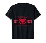 WWE The Rock 'Team Bring It Crest' Graphic T-S