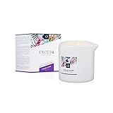 Exotiq Massage Candle Violet Rose - 60g, 160 g