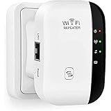 WLAN Verstärker, WLAN Repeater 300Mbit/s 2,4GHz WiFi Range Extender, Fast-Ethernet Port, WPS Taste, Mini WLAN Verstaerker Receiver Kompatibel mit Allen WLAN G