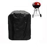 The Fellie Kugelgrill Abdeckhaube, BBQ Grillabdeckung, wasserdicht, Grillabdeckung, strapazierfähiges Polyester, 70 x 75 cm (420D Polyester)