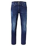 OTTO KERN - Herren Jeans, John Dynamic Pureflex (KO 67151.6852), Weite:W36, Länge:L32, Farbe:Dark Blue Used Buffies (6814)