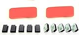Klebepads mit Kabelclips inkl. Klebeband doppelseitig für Dashcam Autokamera mini0801 BlackVue DR500