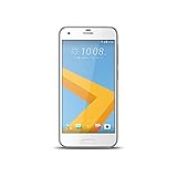 HTC ONE A9S Smartphone 12,7 cm (5 Zoll) Display (32GB, Nano SIM, Fingerabdruck-Sensor, 4G LTE, 13MP Hauptkamera, 5MP Frontkamera, Android) aqua silb