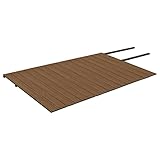 vidaXL WPC Terrassendielen mit Zubehör Komplettset Komplettbausatz Holz Diele Terrassenboden Terrassenbelag Dielen Terrasse Braun Grau 40m² 4