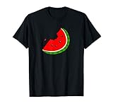 Saftige Wassermelonen Scheibe Sommer Spaß Frucht Liebhaber T-S