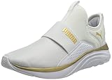 PUMA Damen Softride Sophia Slip Shine Laufschuh, weiß, 42.5 EU