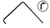 SN-TEC® Fenstereinstellwerkzeug 4mm Innensechskant speziell gehärtet incl. SN-TEC® Einstellanleitung