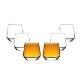 Vikko Schnapsgläser-Set, 92 ml, 6 kleine Likör- und Spirituosengläser – langlebige Tequila-Bar-Gläser für Alkohol- und Espresso-Shots – 6-teiliges Shooter-Glas-Set (LAL)