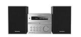 GRUNDIG CMS 4200 BT DAB+, Micro HiFi System, Silber-Schwarz, GHF1070