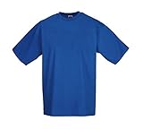 Russell Collection Klassisches T-Shirt R-180M-0 XL,Azure B