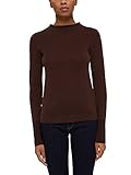 ESPRIT Pullover mit Stehkragen, 100% Pima C