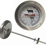 Impuls Thermometer / Räucherthermometer für Räucherofen / Räuchertonne / Räucherschrank