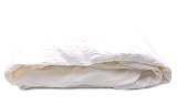 JOWOLLINA Spannbettlaken aus 100% Leinen Stonewashed (140 x 200+25 cm, Off White Soft)