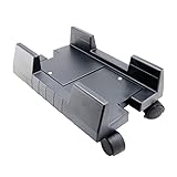 PC-Ständer, verstellbarer mobiler ABS-Rollrollen-Computer-CPU-Ständer für Desktop-Computer-Ausrüstung, Zubehör, ABS