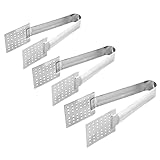 DOITOOL 3 Stück Edelstahl Teebeutelklammern Zitronenzange Tee-Zubehör kleine Lebensmittelk