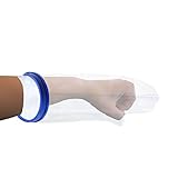 Pulox Gipsschutz, Verbandschutz für Bad und Dusche, Arm kurz, Erwachsene wiederverwendbar und w