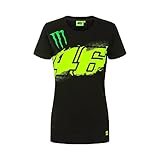 Valentino Rossi VR 46 Mädchen Monster Energy 46 T-Shirt, Schwarz, XL
