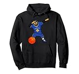 Dabbing Rottweiler Kosovo Trikot Kosovar Basketball Fans Kunst Pullover H