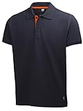 Helly Hansen Workwear Leichtes Poloshirt Oxford robustes Arbeitsshirt 590, Größe XL, marine, 79025