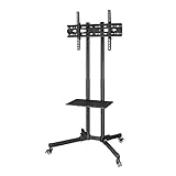 TV-Wagen Trolley, 175 cm (70) 600x400, Schw
