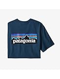 Patagonia Herren M's P-6 Logo Responsibili-Tee Unterhemd, Krater blau, S