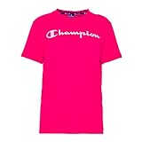 Champion Herren Crewneck T-Shirt Pink M