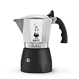 Bialetti 7314 New Brikka, Aluminium, Kaffeemaschine für Kaffee mit Doppelrahm, 4 Tassen, M