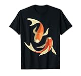 Koi Karpfen Fisch T-Shirt Japanisches Glücksymbol Geschenk