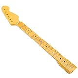 Qin Neck St-Typ E-Gitarre-Klavier-Hals-Holzfarbe Yaang Kanada importiert Ahorn-Klavier FLERTY