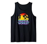 Worsley UK Funny British Weather Tank Top
