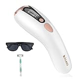 IPL Geräte Haarentfernung Kismi, Haarentfernung Laser für Männer und Frauen, 999.900 Flashes Haarentfernungsgerät, Permanente Schmerzloses Haarentfernung für Körper, Gesicht, Achsel und Bikinib