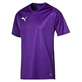 PUMA Herren Jersey, Violett (Prism Violet-Puma White), 52/54 (Herstellergröße: L)