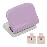 Manueller 6-Loch-Locher Täglicher Papierlocher Mini-Papierlocher DIY-Lochstanzen Binden Manueller L