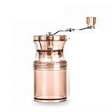 HENGSEN Manuelle Bohnenmühle Multifunktions-Kaffeemaschine Kaffeemahlbecher Manuelle Bohnenmühle Kaffeezubehör Für Büro Zuhause,B