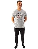 NFL Team New England Patriots Helm Herren Pyjama T-Shirt & Lounge Pant Set M