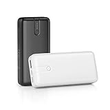 BABAKA Tragbares Handy-Ladegerät, 10.000 mAh, ultradünn, mit USB-C-Eingang und Micro-Eingang, High-Speed-kompakter externer Akku, kompatibel mit Samsung, Huawei,