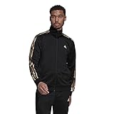 adidas Men's Big & Tall Warm-up Tricot Regular Camo Track Jacket, Black, 3X-Large/T