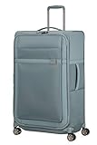 Samsonite Airea - Spinner L erweiterbar, Koffer, 78 cm, 111.5/120 L, Blau (Smoke Blue)