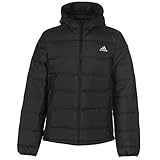 adidas Herren Helionic Hooded Daunenjacke, Black, M