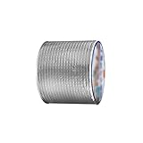 VERDELZ Wasserdichtes Butylband,Auslaufsicherer Butyldichtstreifen,Aluminium-Butyl-Reparaturband für die Reparatur von Wohnmobilen, Fenster-, Silikon-, Glas- und Gummidachausbesserung