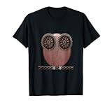 Mechanische Steampunk-Eule. T-S