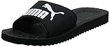 PUMA Unisex-Erwachsene Purecat Dusch und Badeschuhe, Schwarz (black-white), 43 EU