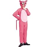 Herren Kostüm Panther Film Tier Fasching pink rosa Trick-S